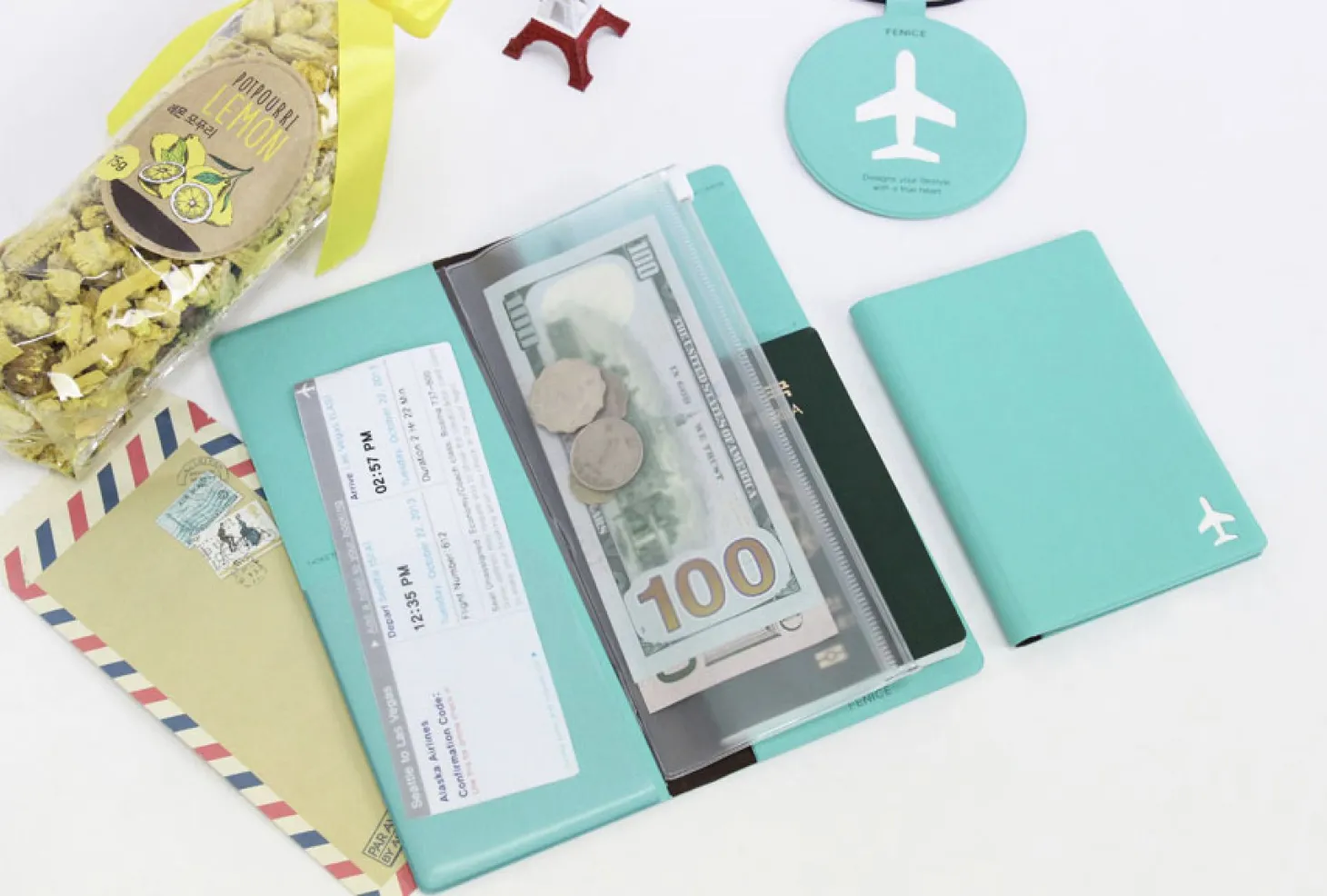Large Anti Skimming Passport Case