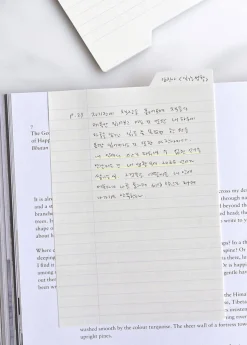Large Basic Index Sticky Note