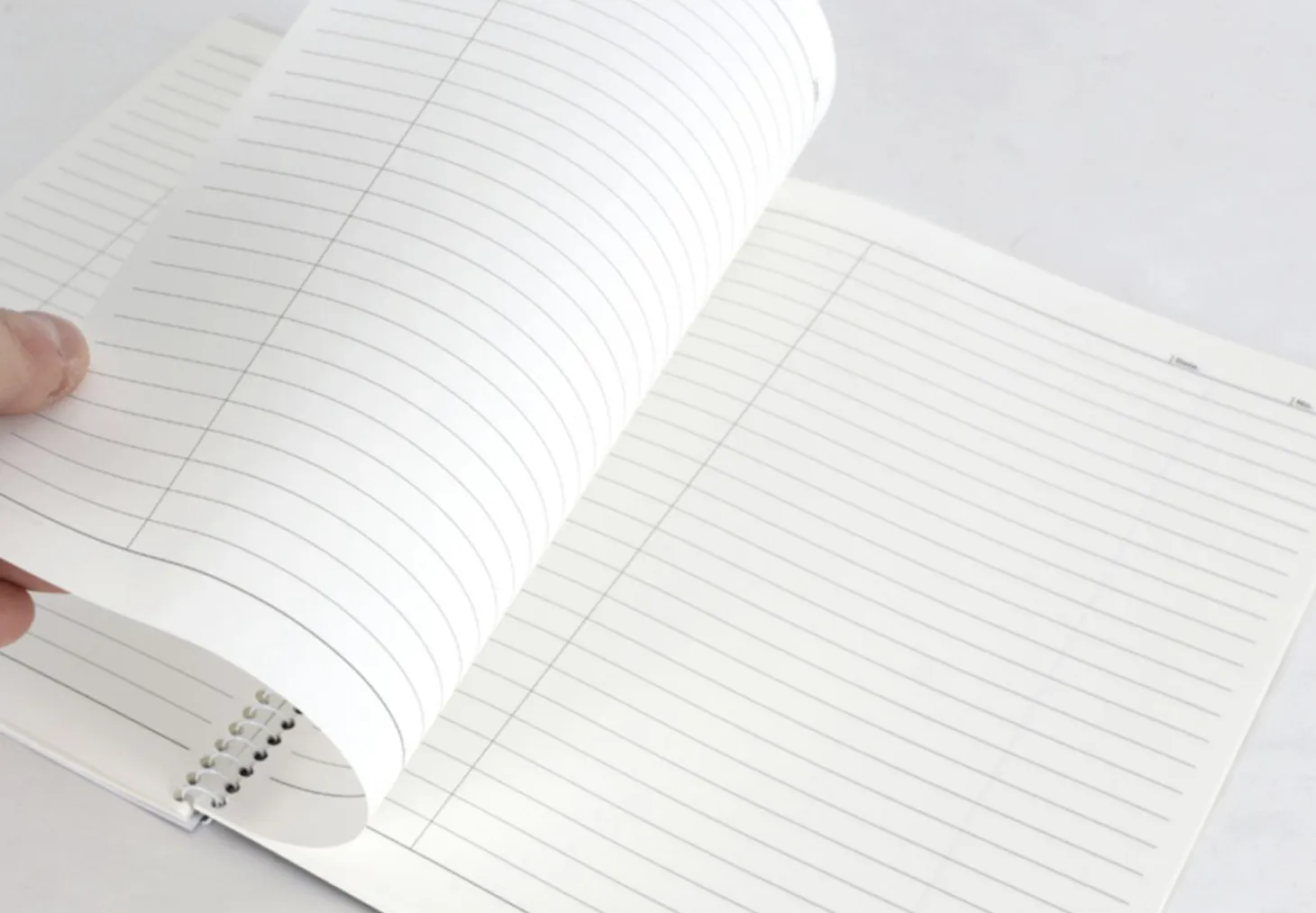 Large Basic Spiral Lined Notebook