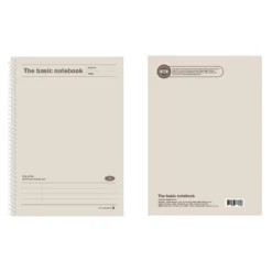 Large Basic Spiral Lined Notebook