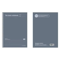 Large Basic Spiral Lined Notebook