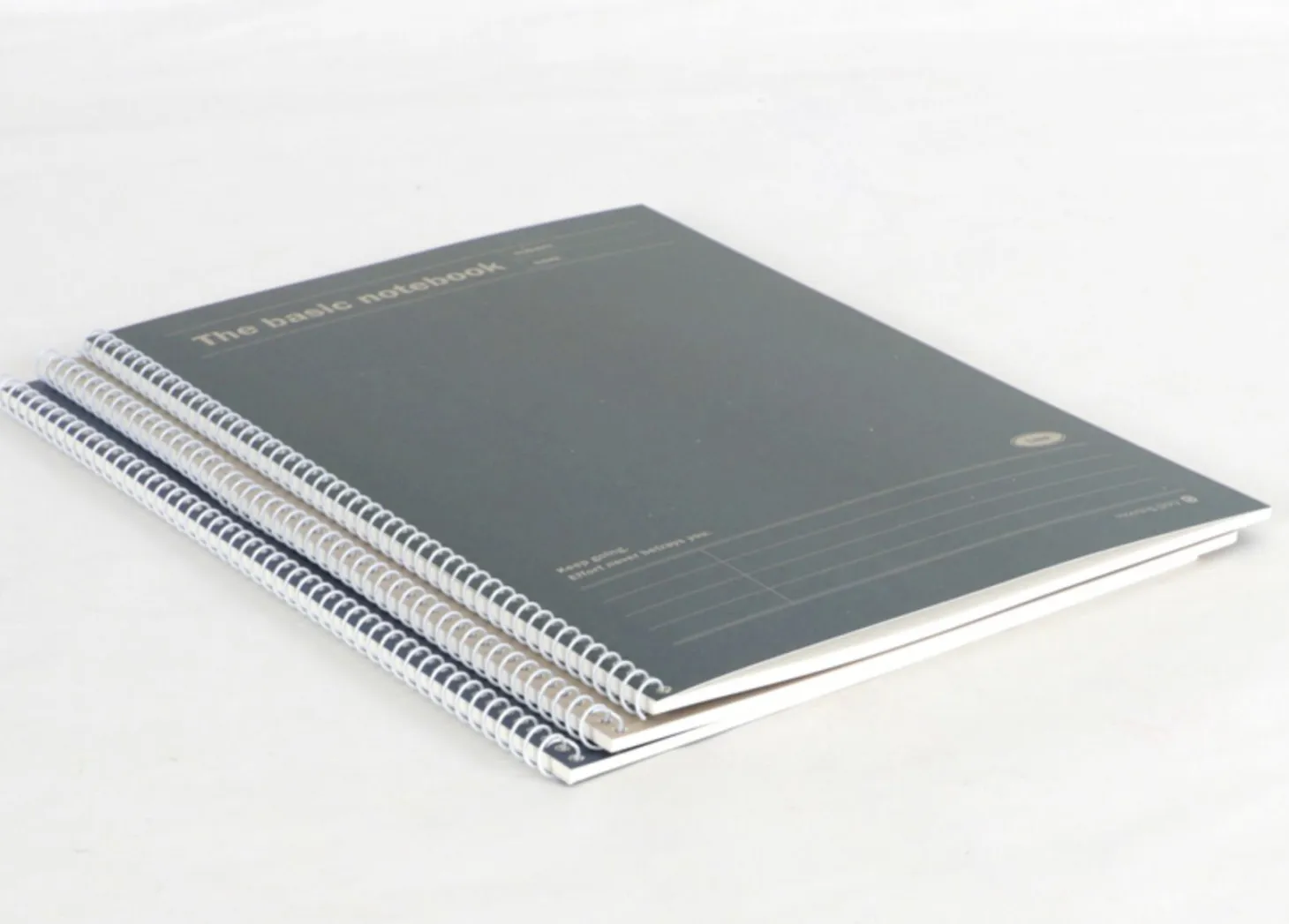 Large Basic Spiral Lined Notebook