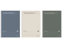 Large Basic Spiral Lined Notebook