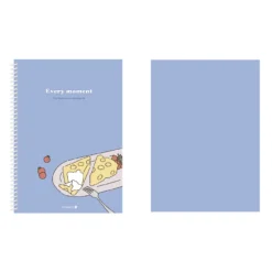 Large Brunch Spiral Lined Notebook