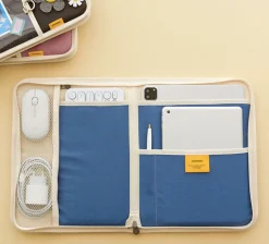 Large Canvas Tablet Pouch