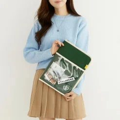 Large Canvas Tablet Pouch