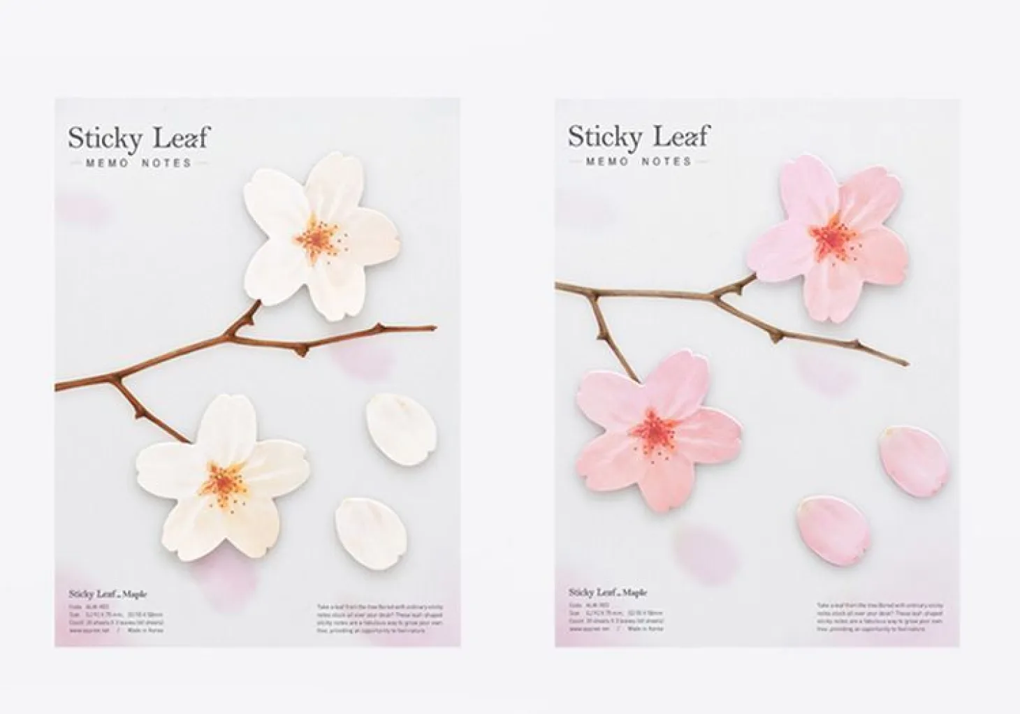Large Cherry Blossom Sticky Note