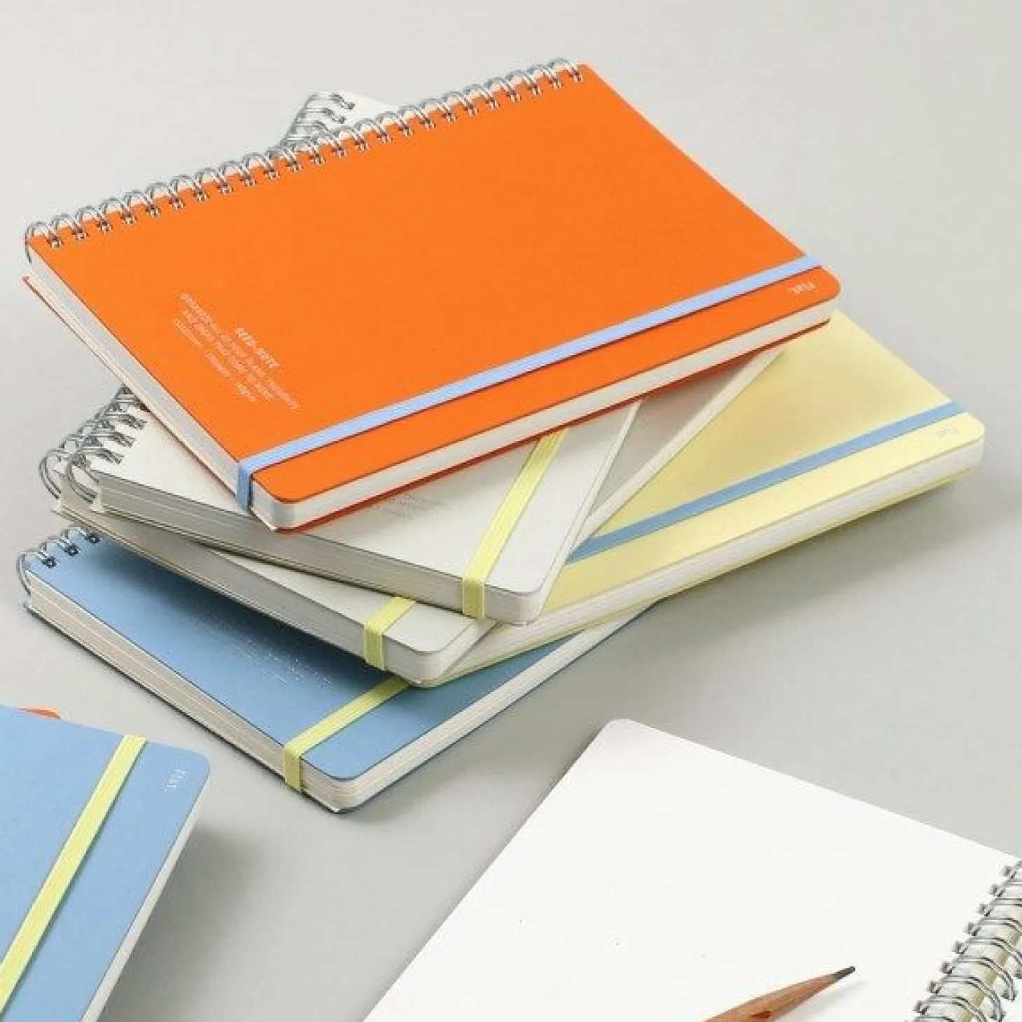 Large Eco Friendly Flat Plain Notebook