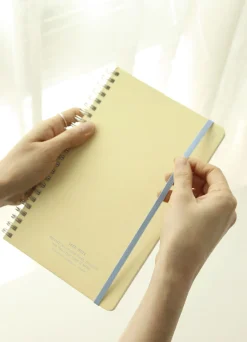 Large Eco Friendly Flat Plain Notebook