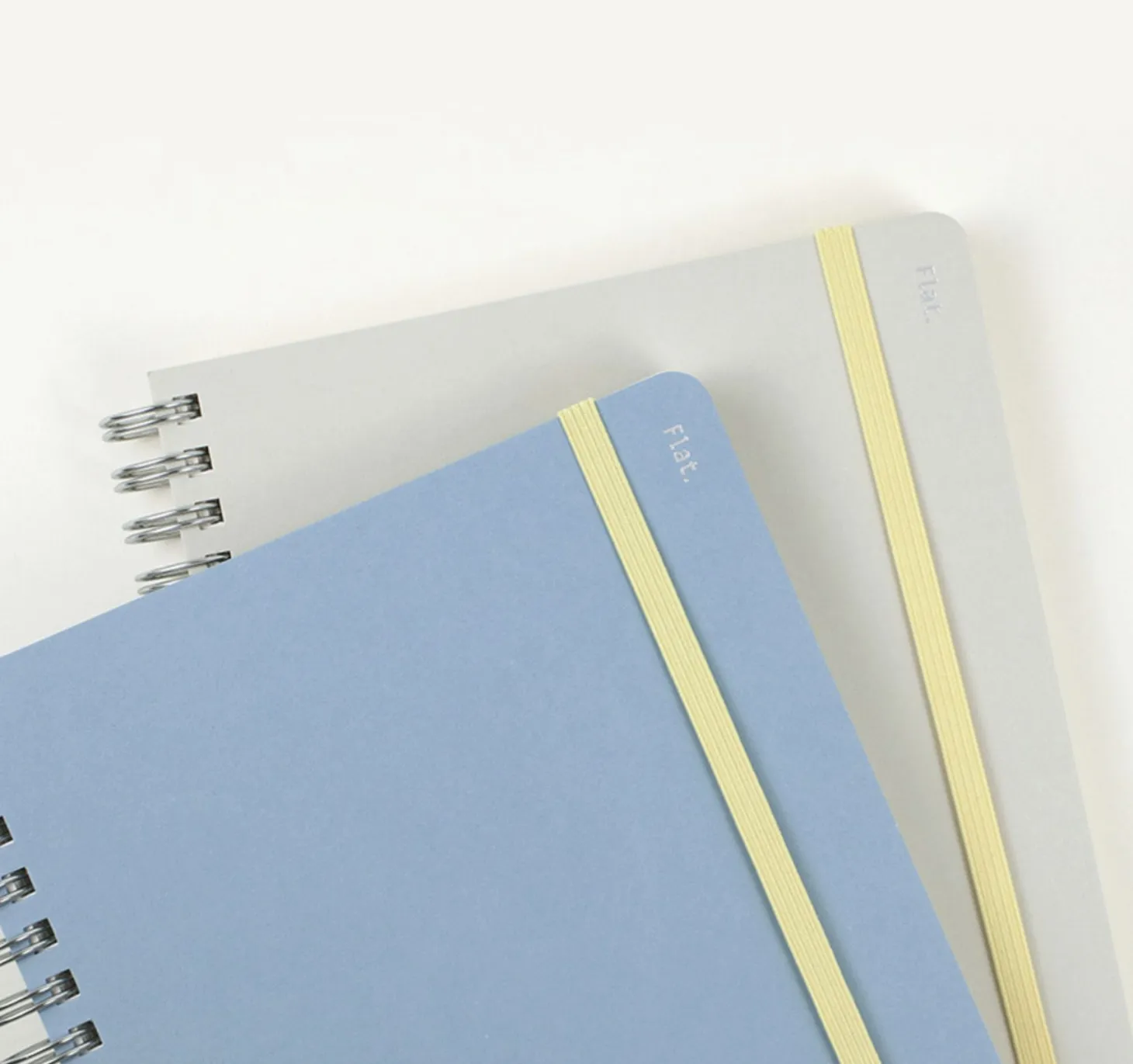 Large Eco Friendly Flat Plain Notebook