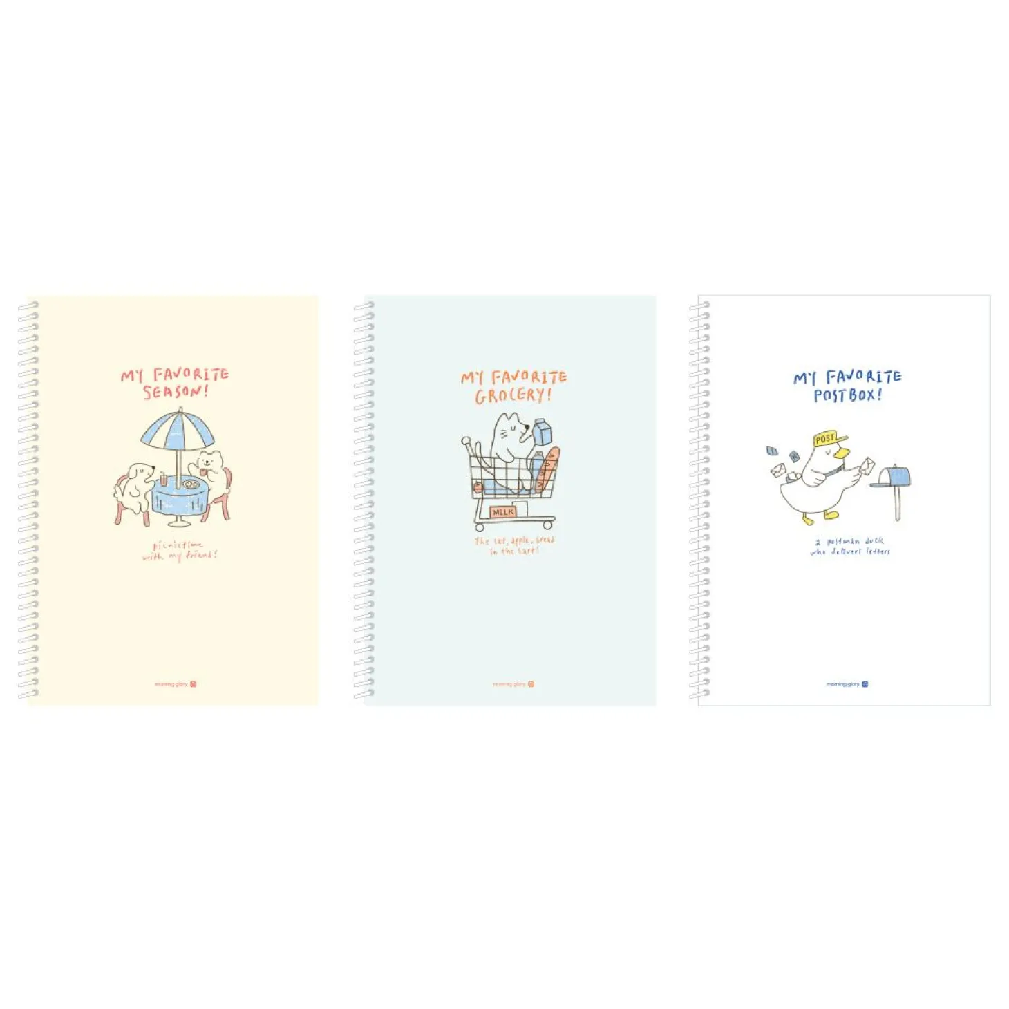 Large Favorite Spiral Lined Notebook