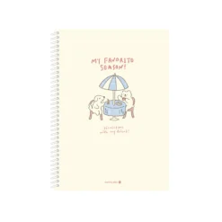 Large Favorite Spiral Lined Notebook