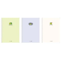 Large Frog Spiral Lined Notebook