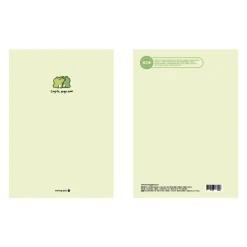 Large Frog Spiral Lined Notebook