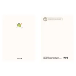 Large Frog Spiral Lined Notebook