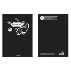 Large Kitsch Animal Spiral Lined Notebook