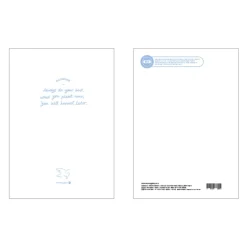 Large Lettering Spiral Lined Notebook