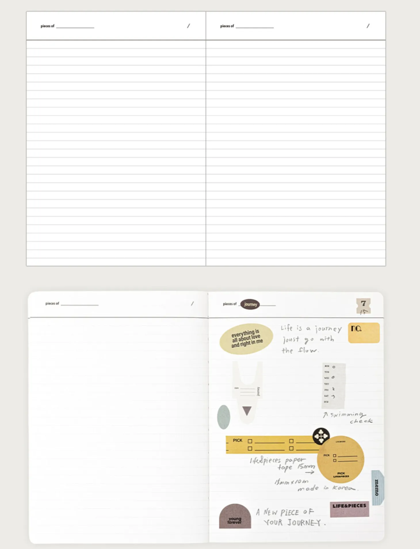 Large Life & Pieces Notebook v3