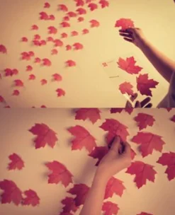 Large Maple Leaf Sticky Note