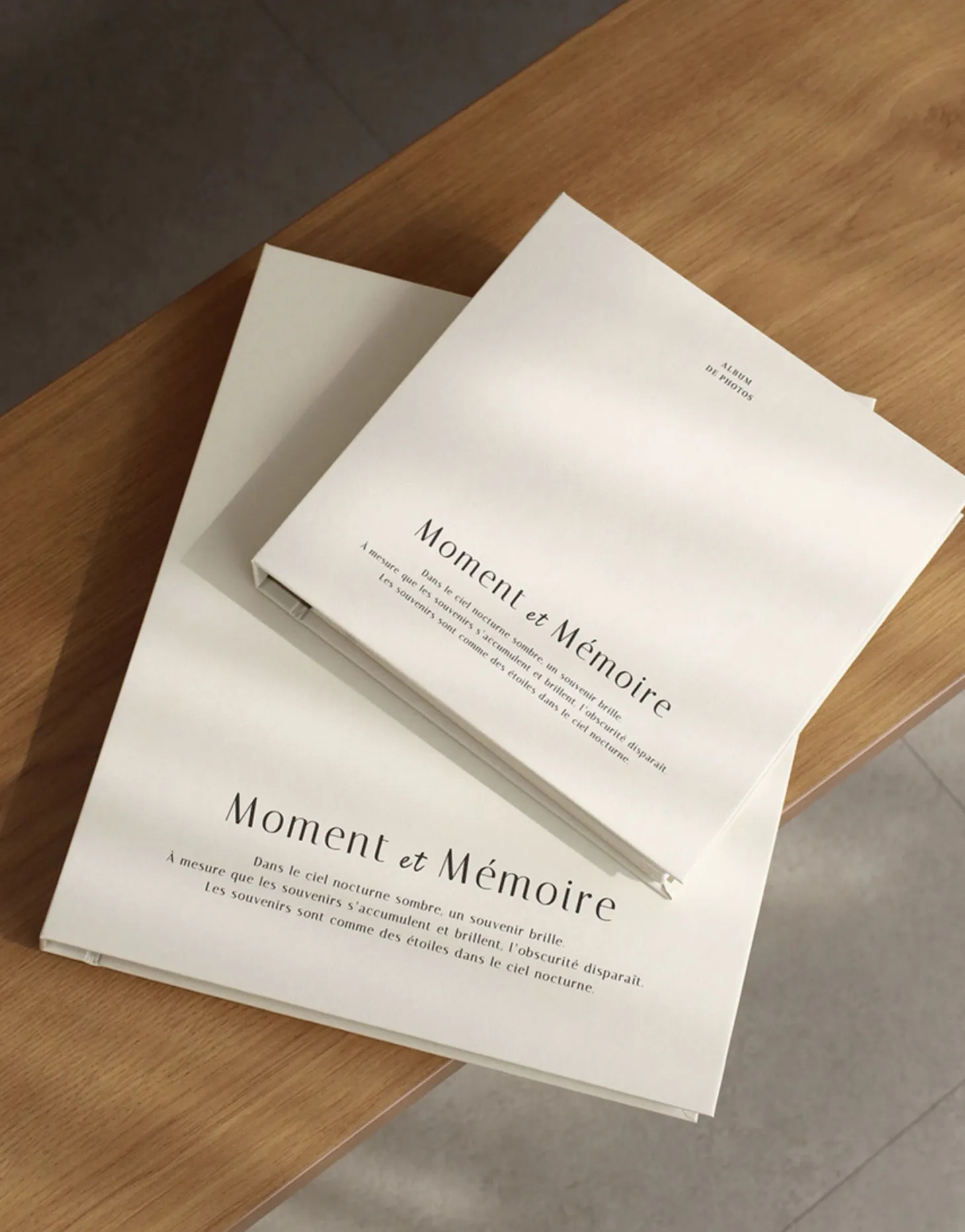 Large Moment & Memoire Photo Album