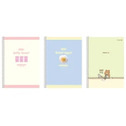 Large Muje B Spiral Lined Notebook