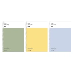Large One Fine Day Spiral Lined Notebook