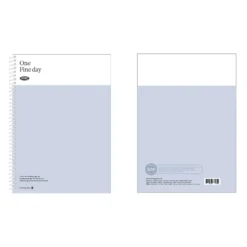 Large One Fine Day Spiral Lined Notebook