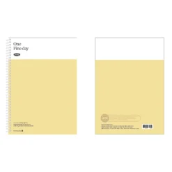 Large One Fine Day Spiral Lined Notebook