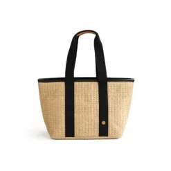 Large Rattan Cooler Bag