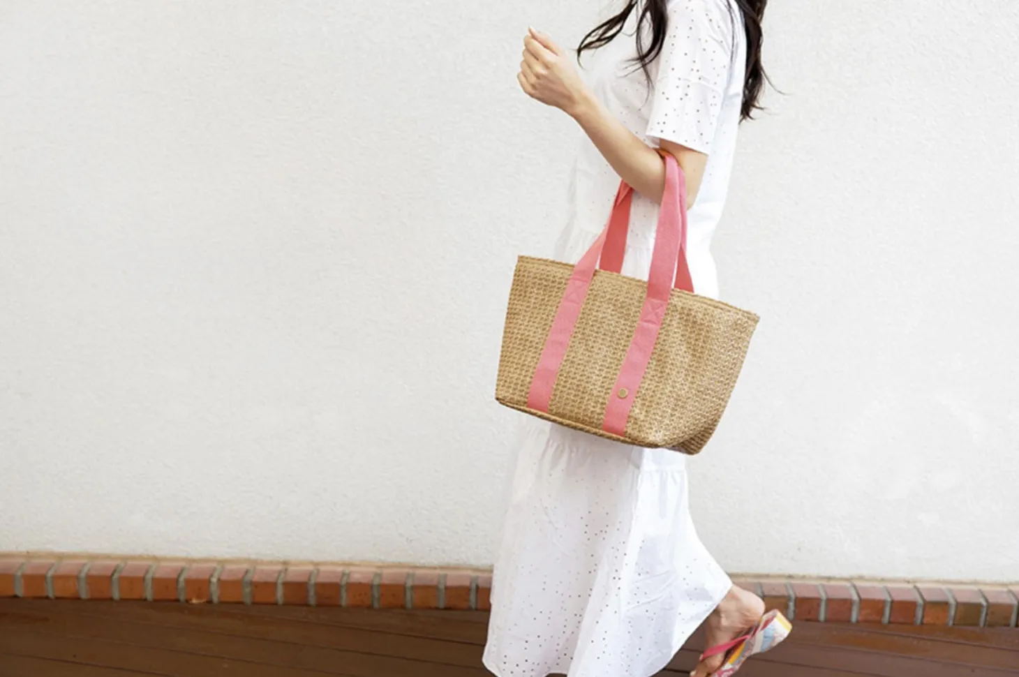 Large Rattan Cooler Bag