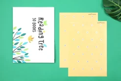 Large Reading Tree Goal Poster & Sticker Set