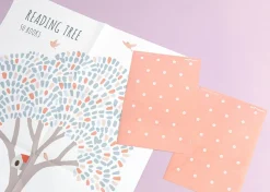 Large Reading Tree Goal Poster & Sticker Set