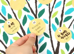 Large Reading Tree Goal Poster & Sticker Set