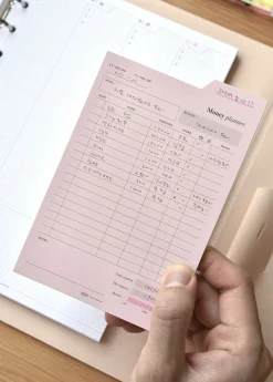 Large Schedule Index Sticky Note