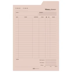 Large Schedule Index Sticky Note