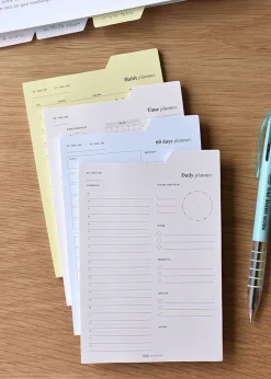 Large Schedule Index Sticky Note