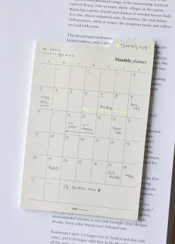 Large Schedule Index Sticky Note