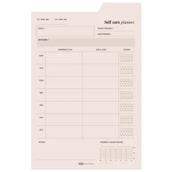 Large Schedule Index Sticky Note