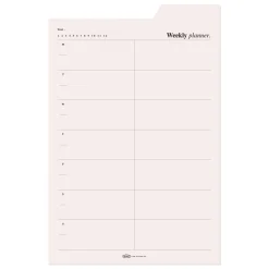 Large Schedule Index Sticky Note