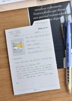 Large Schedule Index Sticky Note
