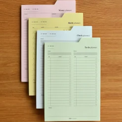Large Schedule Index Sticky Note