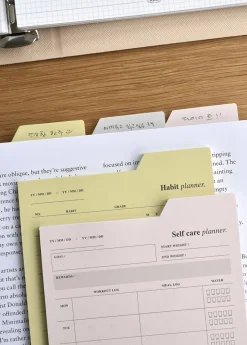 Large Schedule Index Sticky Note
