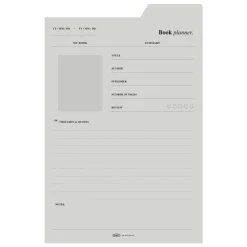 Large Schedule Index Sticky Note