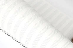 Large Spiral Music Notebook