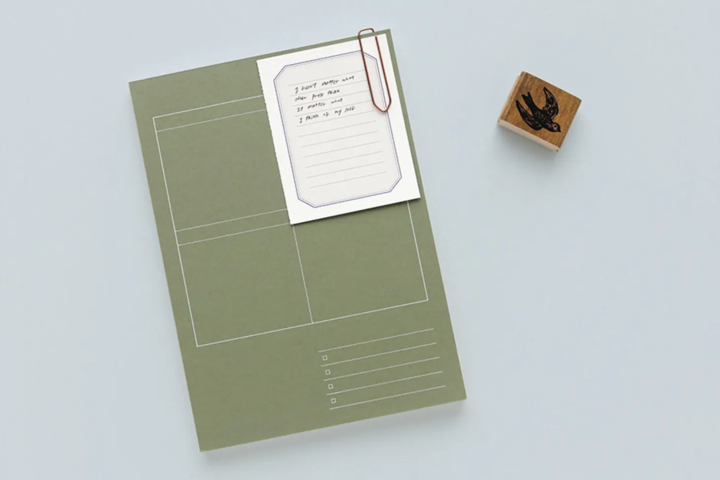 Large 8 Steps Notebook