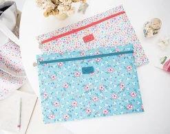 Large Summer Mesh Flat Pouch