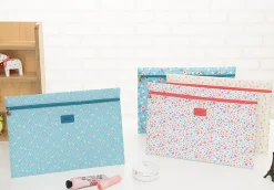 Large Summer Mesh Flat Pouch