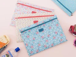 Large Summer Mesh Flat Pouch