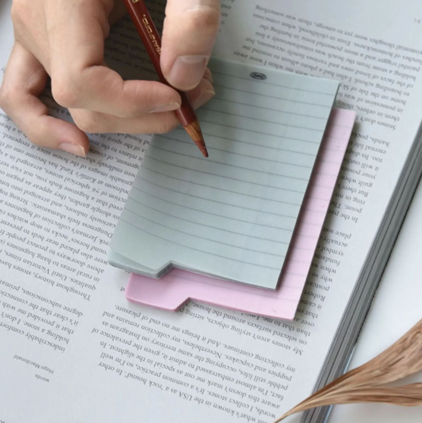 Large Tracing Index Sticky Note