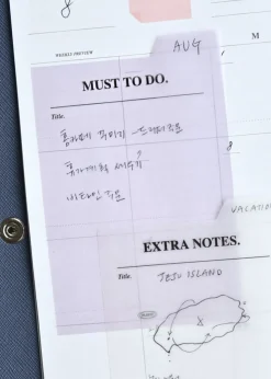 Large Tracing Index Sticky Note